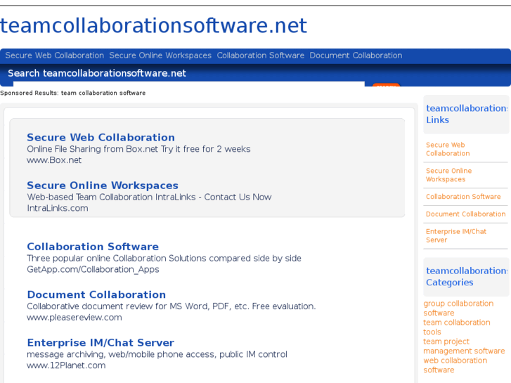 www.teamcollaborationsoftware.net