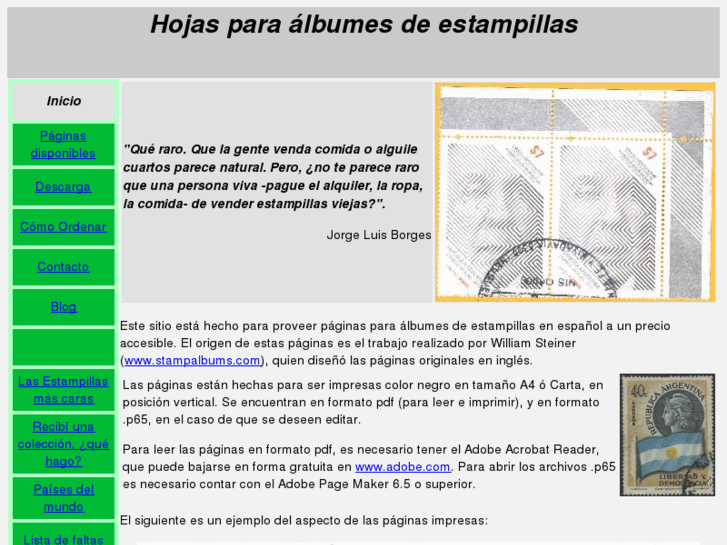 www.albumdeestampillas.com.ar