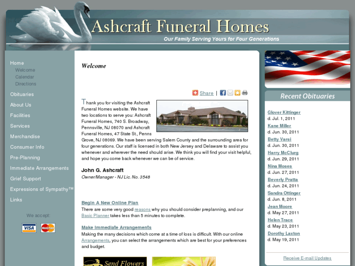 www.ashcraftfuneralhomes.com