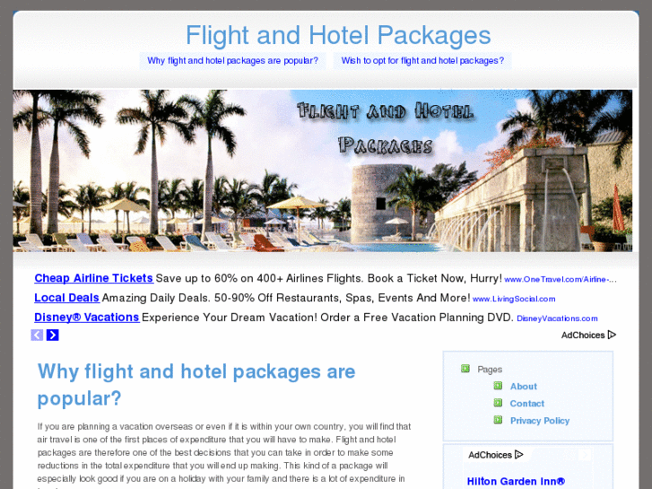 www.flightandhotelpackages.org