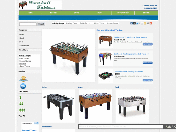 www.foosballtable.us