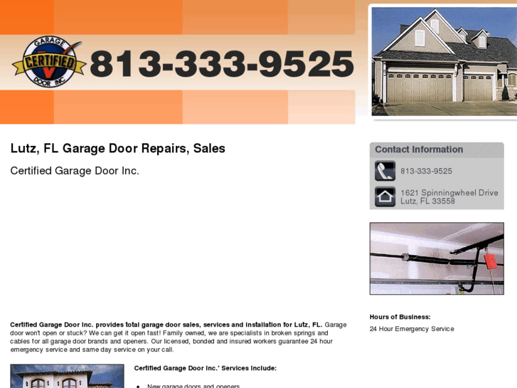 www.garagedoorrepairtampa.com