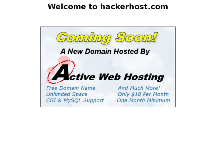 www.hackerhost.com