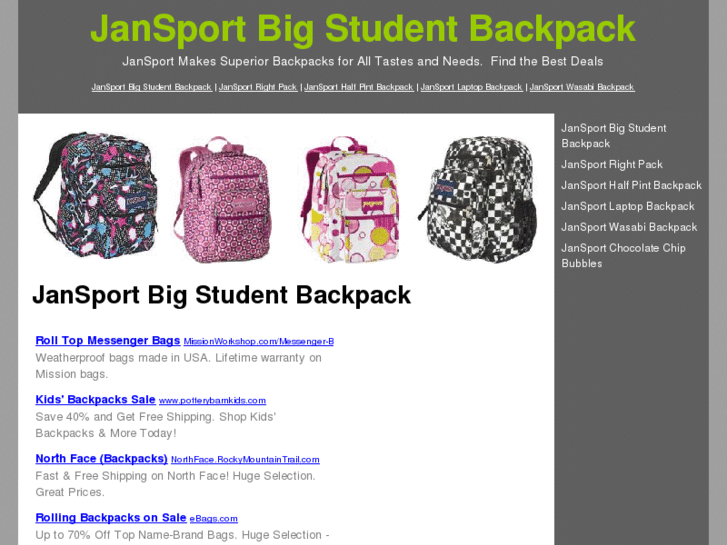 www.jansportbigstudentbackpack.net