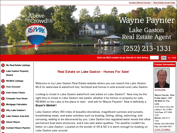 www.lakegastonrealestate4sale.com