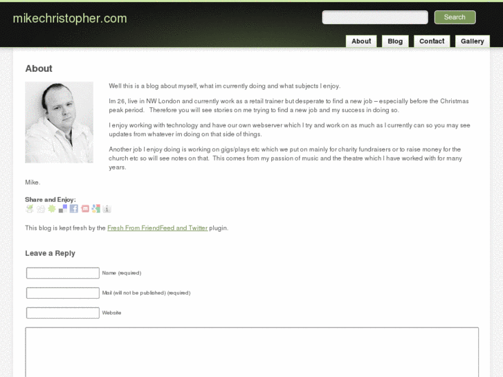 www.mikechristopher.com