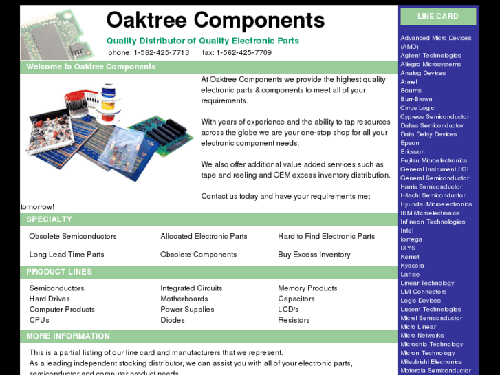 www.oaktree-components.com