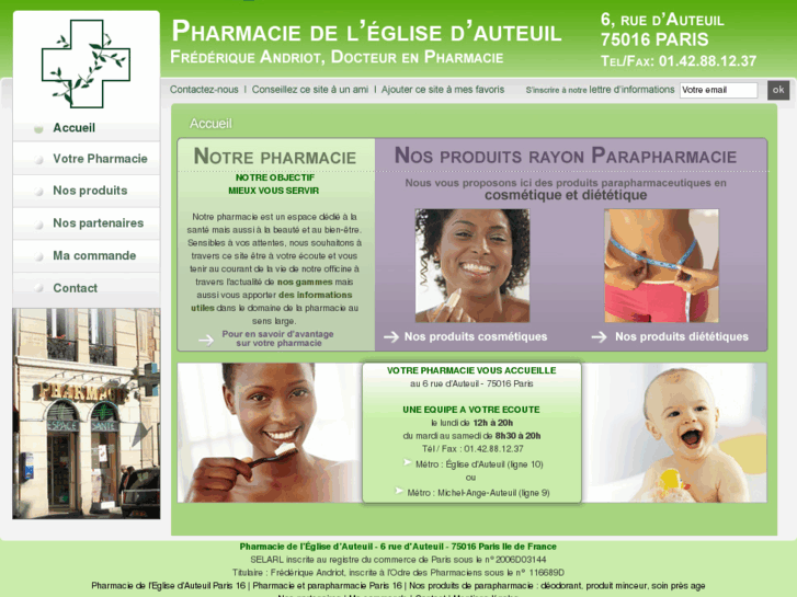 www.pharmacie-auteuil.com