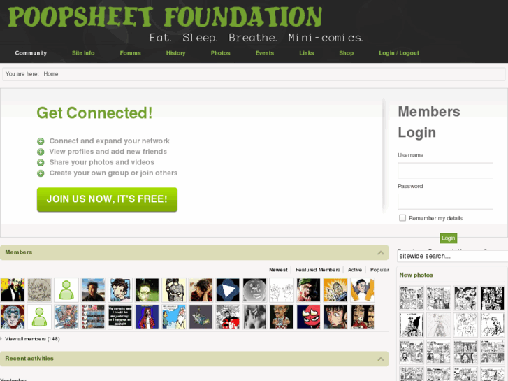 www.poopsheetfoundation.com