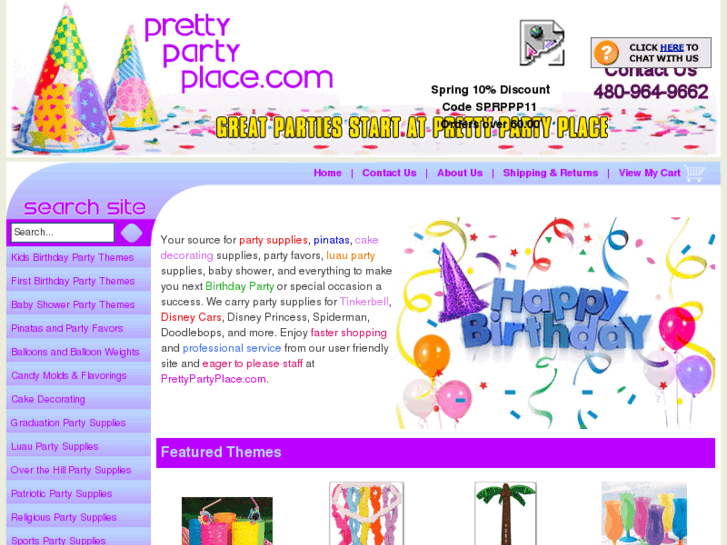 www.prettypartyplace.com