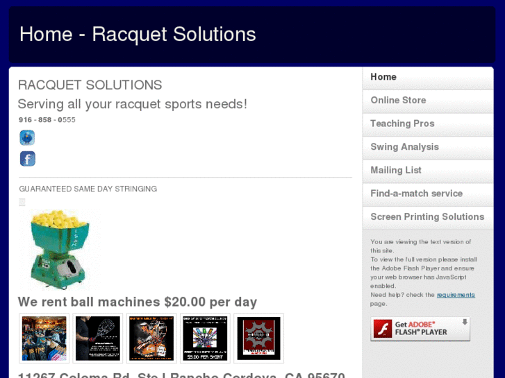 www.racquetsolutions.com