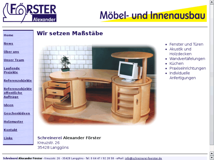 www.schreinerei-foerster.com