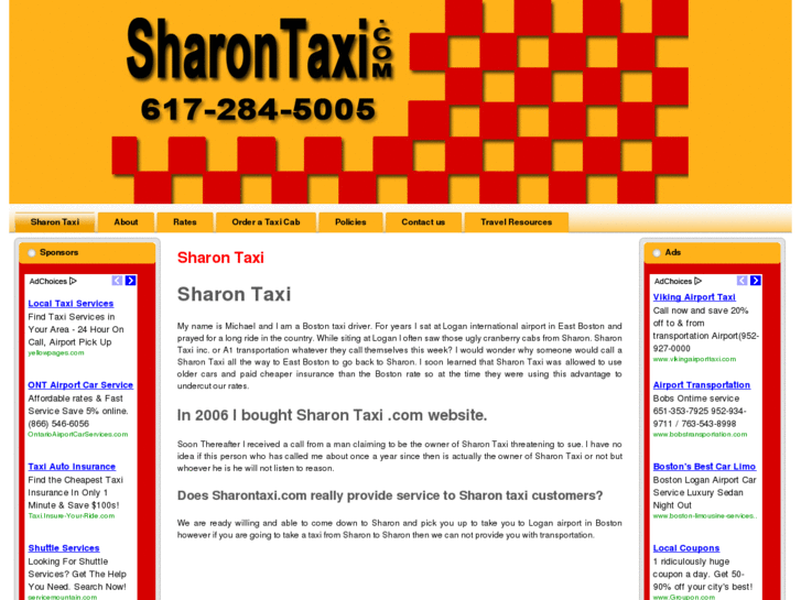 www.sharontaxi.com