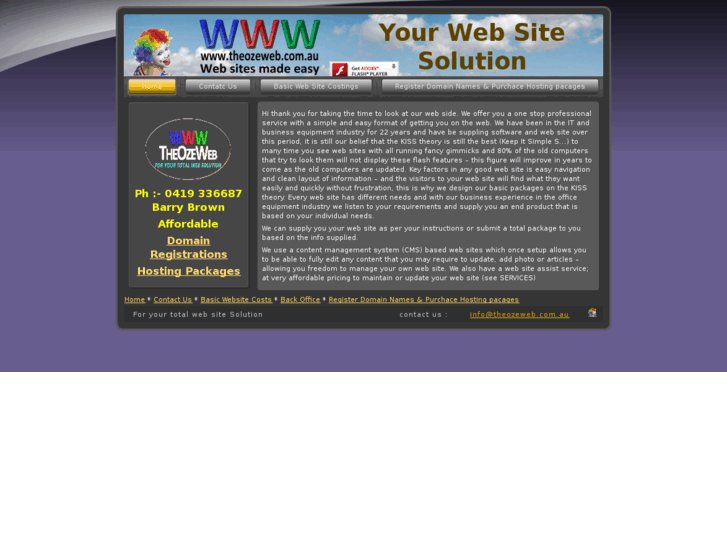 www.theozeweb.com