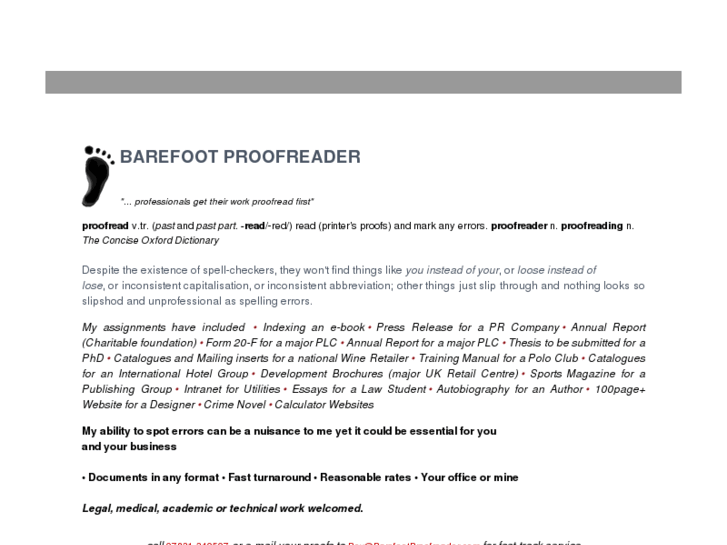 www.barefootproofreader.com