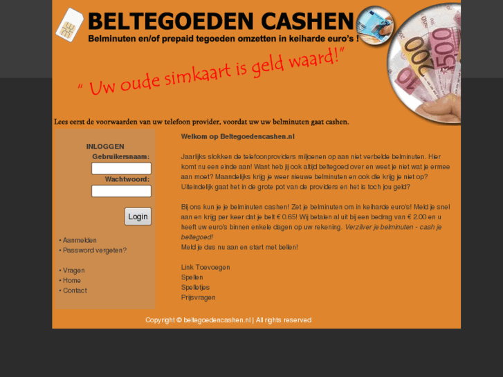 www.beltegoedencashen.nl