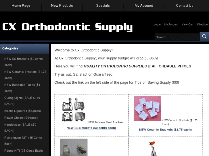 www.cxorthodonticsupply.com