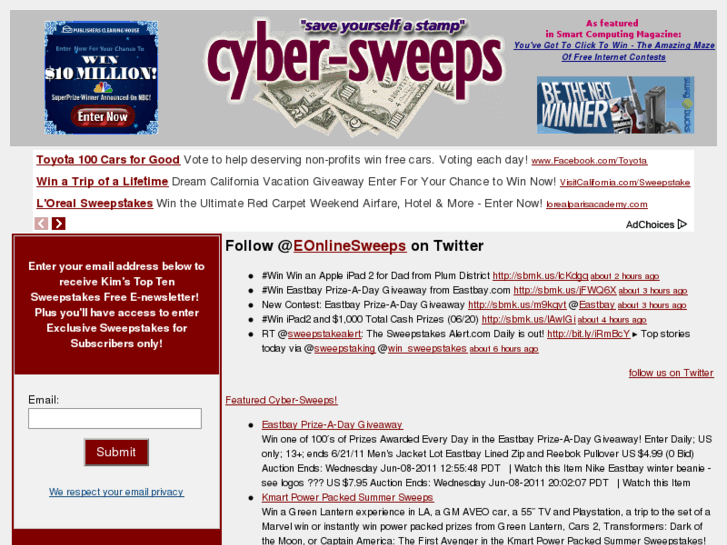 www.cyber-sweeps.com