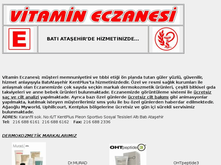 www.eczanevitamin.com