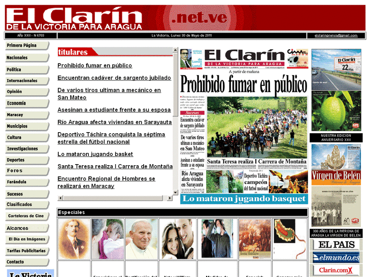 www.elclarin.net.ve