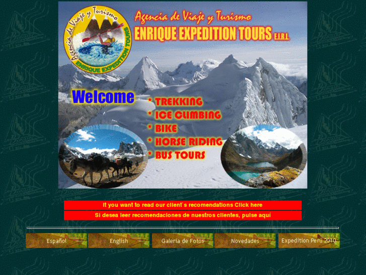 www.enriqueexpeditiontours.com