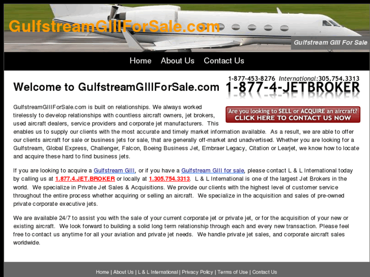 www.gulfstreamgiiiforsale.com