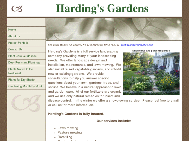 www.hardingsgardens.com