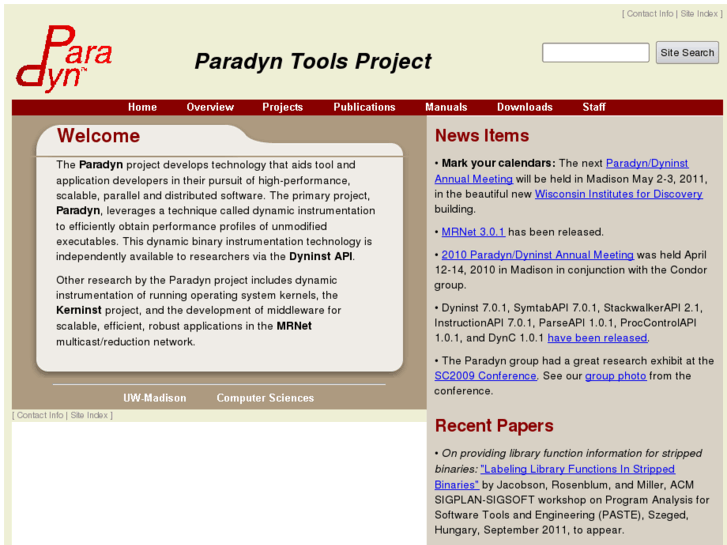 www.paradyn.org