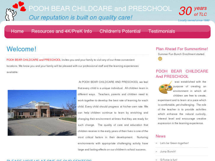 www.poohbearchildcare.com