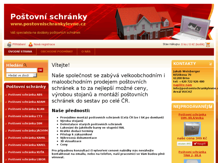 www.postovnischrankylevne.cz