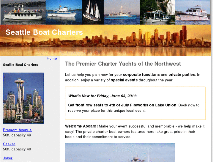 www.seattleboatcharters.com