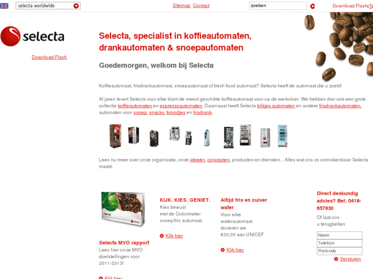 www.selecta-nederland.com