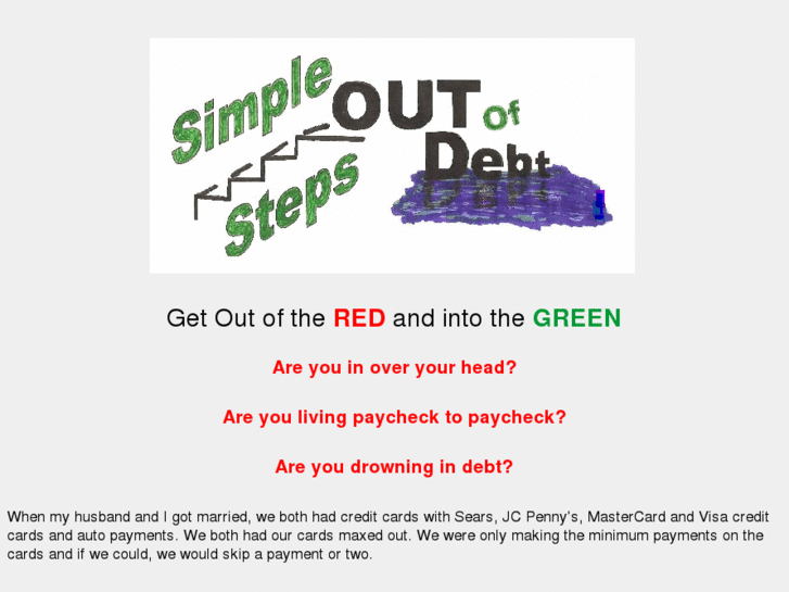 www.simplestepsoutofdebt.net