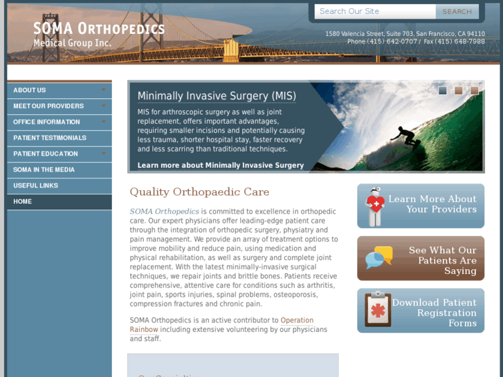 www.soma-orthopedics.com