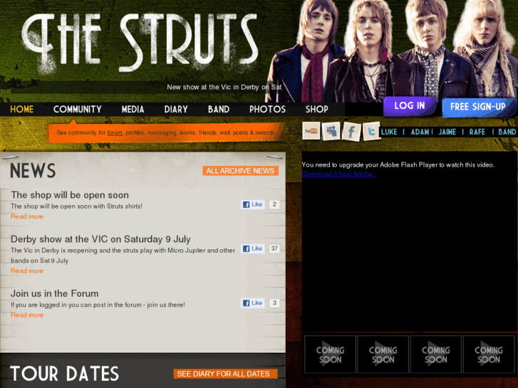 www.thestruts.com