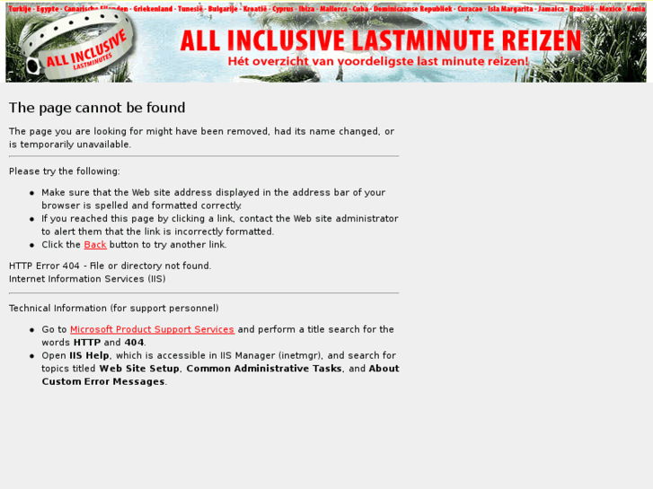 www.all-inclusief-lastminutes.nl