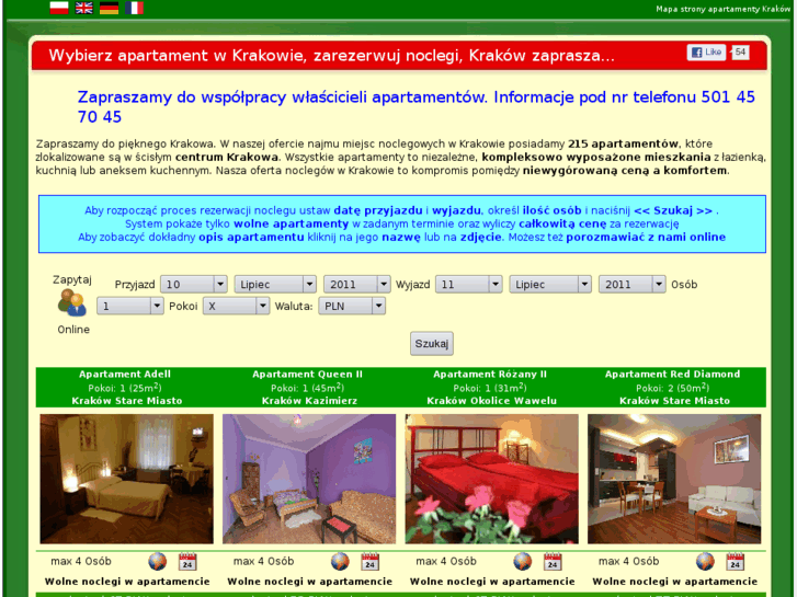 www.apartament-krakow.pl