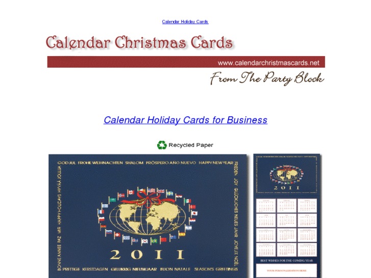 www.calendarholidaycards.net