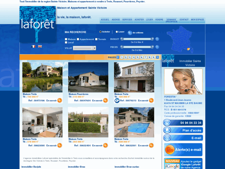 www.laforet-sainte-victoire.com