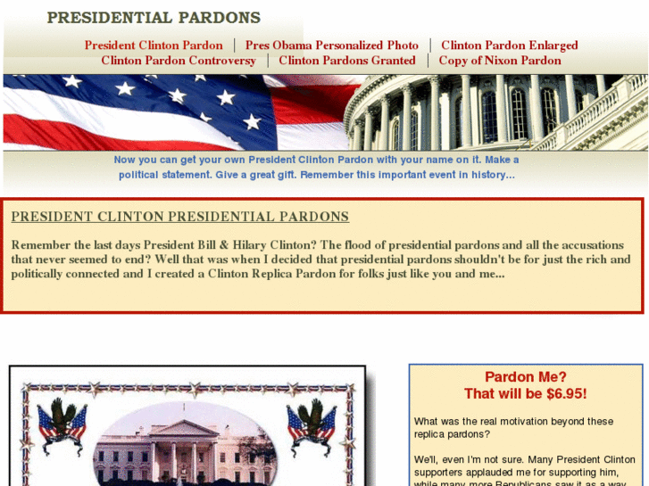 www.president-clinton-presidential-pardon.com