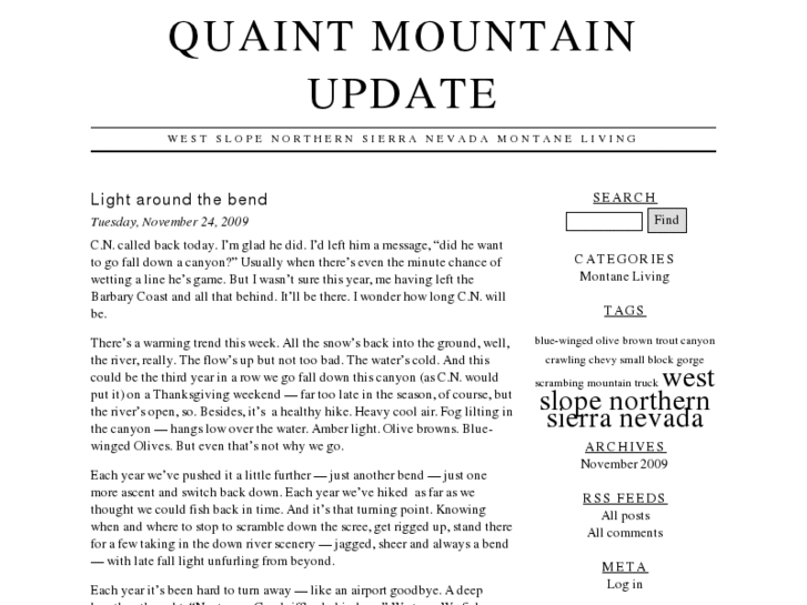 www.quaintmountainupdate.com