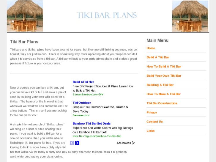 www.tiki-bar-plans.com