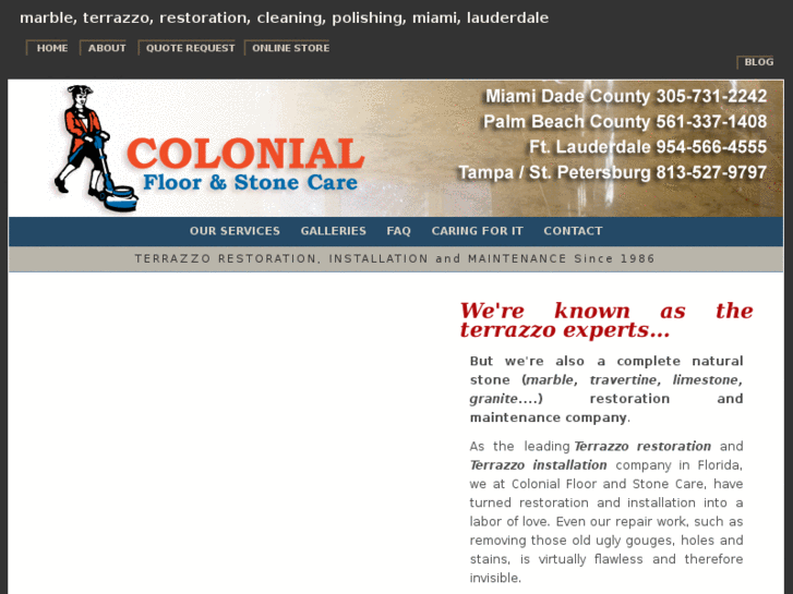 www.colonialfloorandstonecare.com