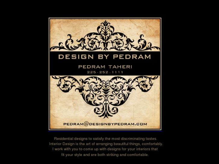 www.designbypedram.com