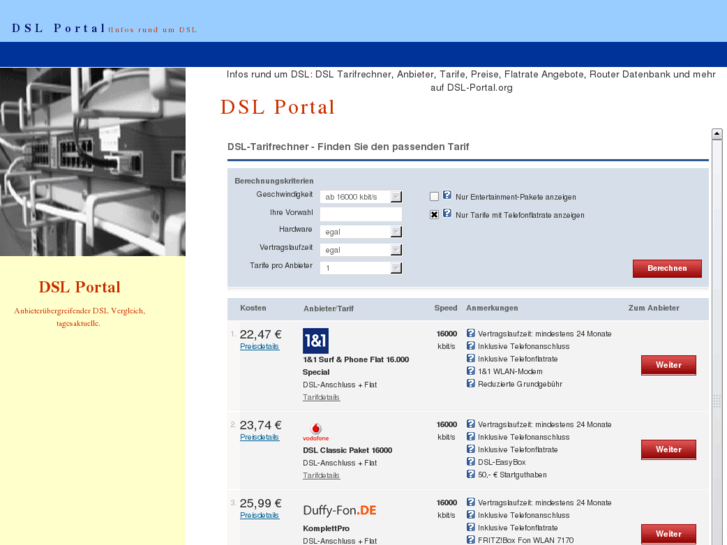 www.dsl-portal.info