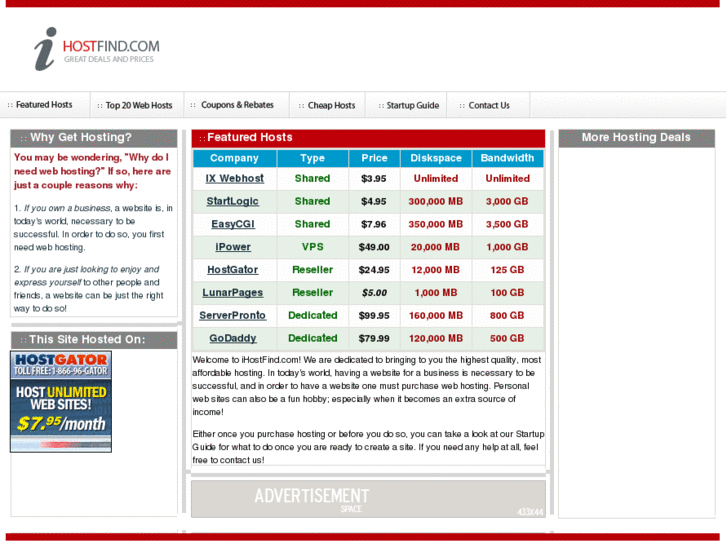 www.ihostfind.com