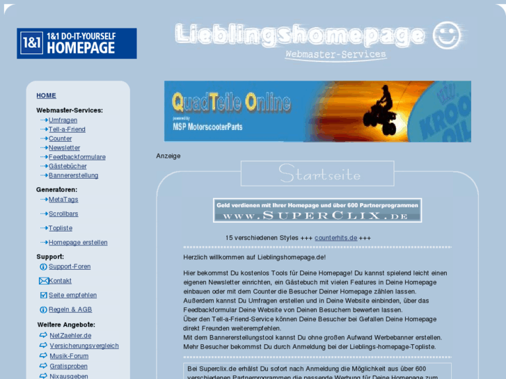 www.lieblingshomepage.de