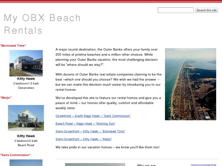 www.myobxbeachrentals.com