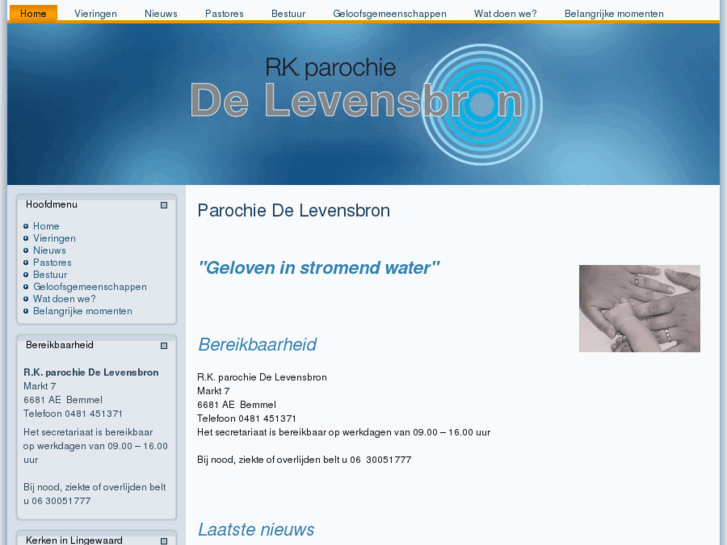 www.parochiedelevensbron.nl