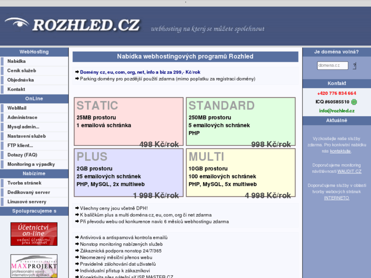 www.rozhled.cz